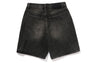 TWIN STA 13OZ DENIM LOOSE FIT SHORTS