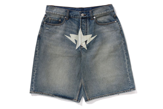 TWIN STA 13OZ DENIM LOOSE FIT SHORTS