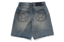 TWIN STA 13OZ DENIM LOOSE FIT SHORTS