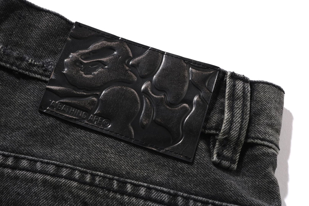 DESTROYED STA RELAXED FIT 13OZ DEMIN SHORTS | bape.com