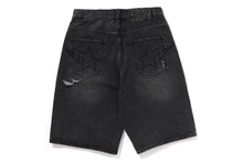 STA RELAXED FIT DENIM SHORTS