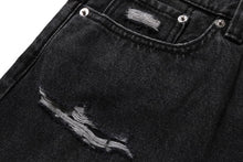 STA RELAXED FIT DENIM SHORTS