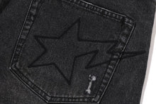 STA RELAXED FIT DENIM SHORTS