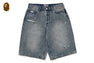 STA RELAXED FIT DENIM SHORTS