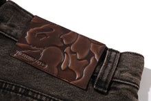 BAPE STA PATCH 13 OZ RELAXED FIT DENIM SHORTS
