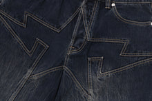 BAPE STA PATCH 13 OZ RELAXED FIT DENIM SHORTS