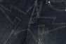 BAPE STA PATCH 13 OZ RELAXED FIT DENIM SHORTS