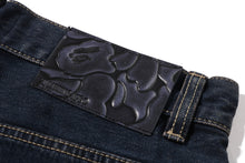 BAPE STA PATCH 13 OZ RELAXED FIT DENIM SHORTS
