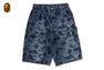 1ST CAMO DOUBLE KNEE 13 OZ RELAXED FIT DENIM SHORTS