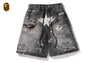 BAPE STA FAKE PRINT RELAXED FIT SHORTS