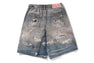 BAPE STA FAKE PRINT RELAXED FIT SHORTS