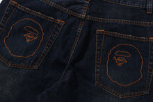 TWIN STA KNEE LENGTH SELVEDGE DENIM SHORTS