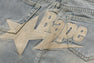 BAPE STA LOGO DENIM JORTS