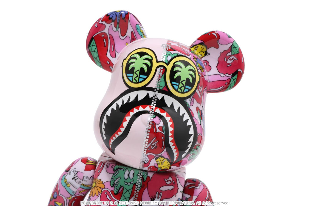 BERBRICKBAPE X STEVEN HARRINGTON SHARK BE@RBRICK