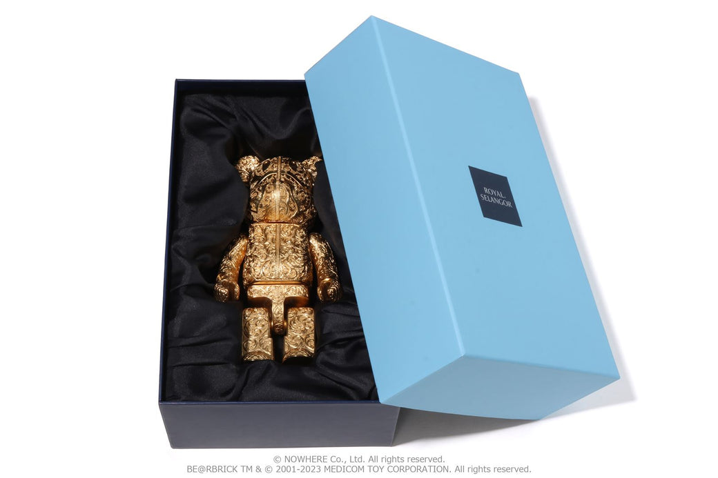 【 BAPE X ROYAL SELANGOR 】SHARK BE@RBRICK 400%