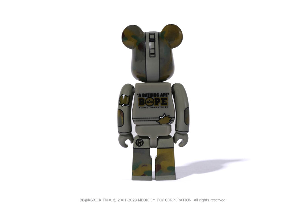 ★新品送料込★BAPE ALPHA BE@RBRICK 100% \u0026 400%アートフィギュア