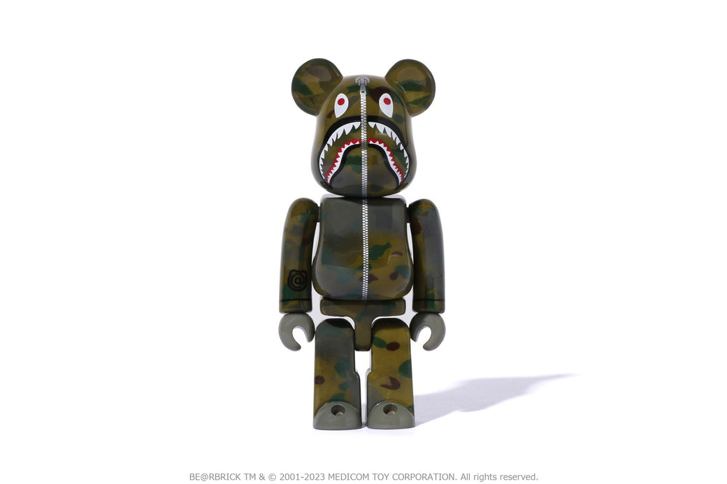 新作本物保証新品未開封 送料無料 BE@RBRICK BAPE × ALPHA 1000％ ベアブリック ベイプ　エイプ　ALPHA INDUSTRIES MEDICOMTOY　MA-1 キューブリック、ベアブリック