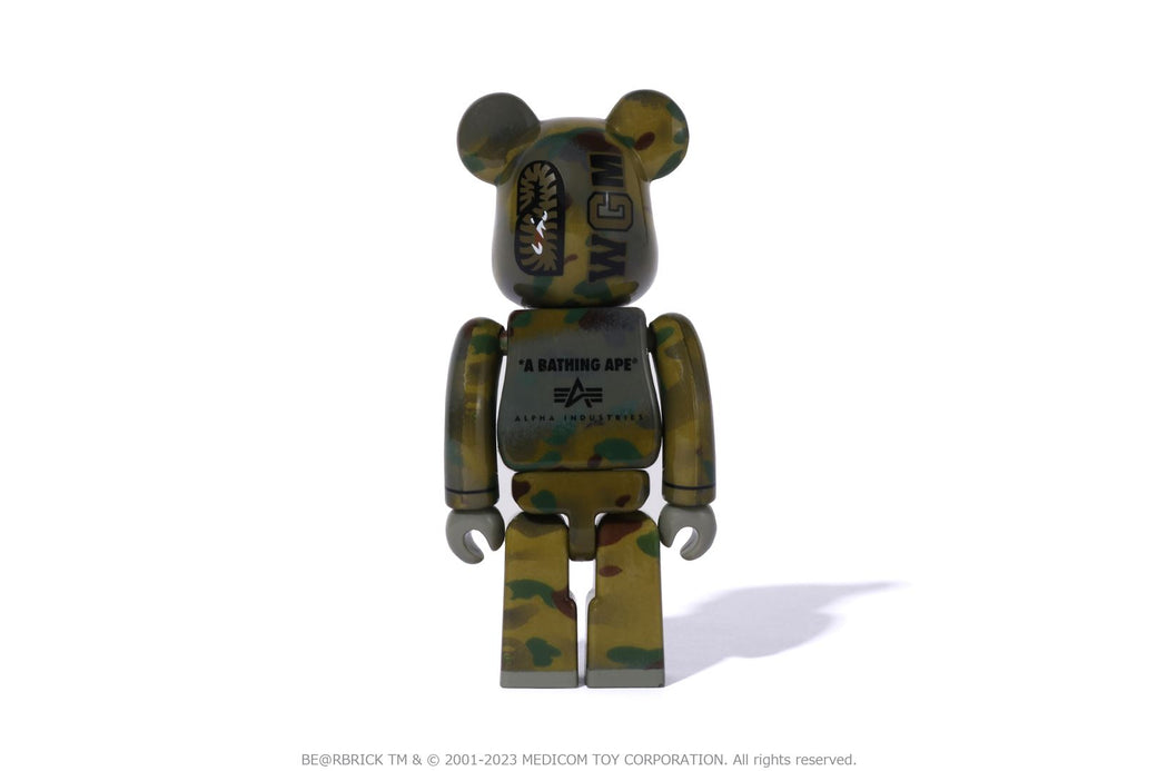 ★新品送料込★BAPE ALPHA BE@RBRICK 100% \u0026 400%アートフィギュア