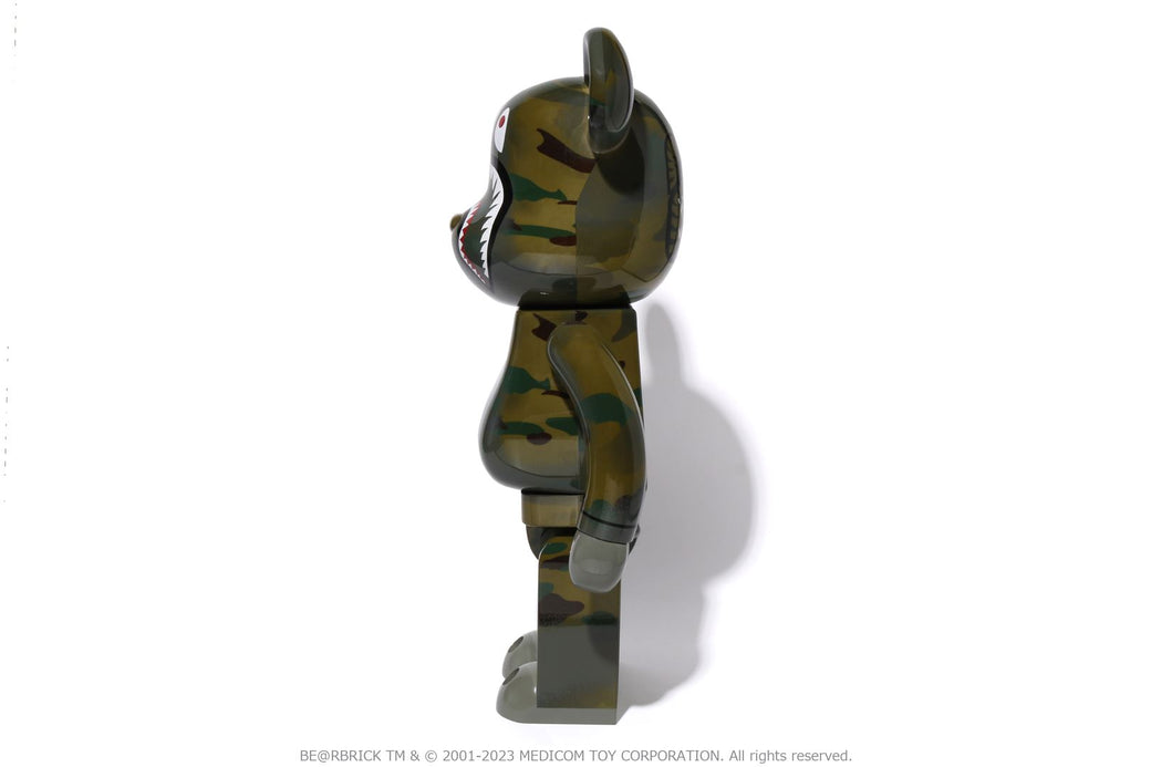 【 BAPE X ALPHA 】N3B BE@RBRICK 1000%