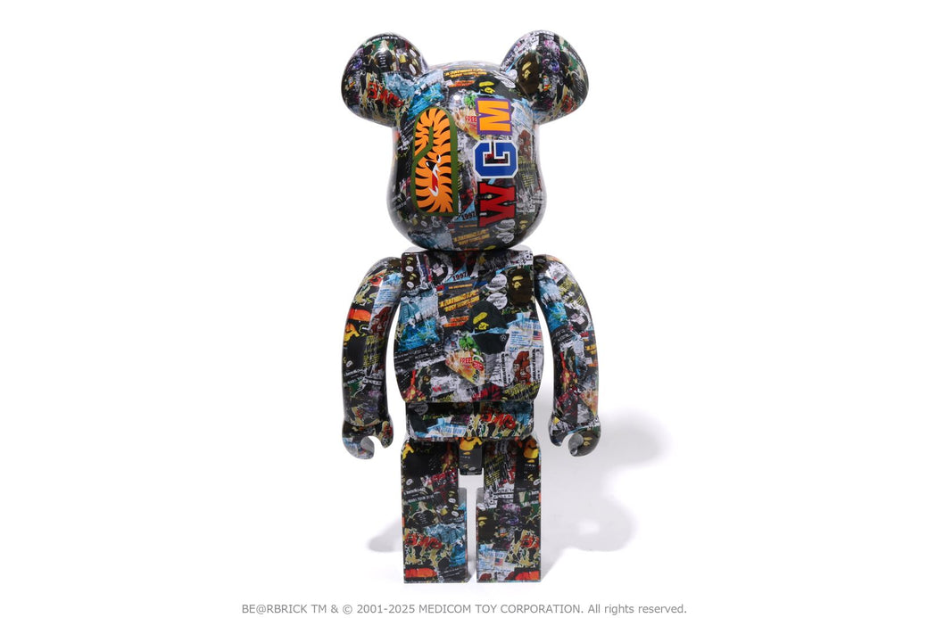 LEGACY CAMO SHARK BE@RBRICK 1000% - Main Image