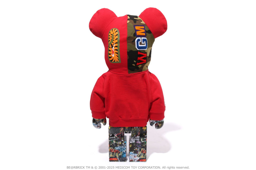 LEGACY CAMO SHARK BE@RBRICK 1000% | bape.com