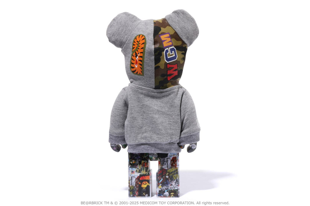 LEGACY CAMO SHARK BE@RBRICK 100%&400% | bape.com