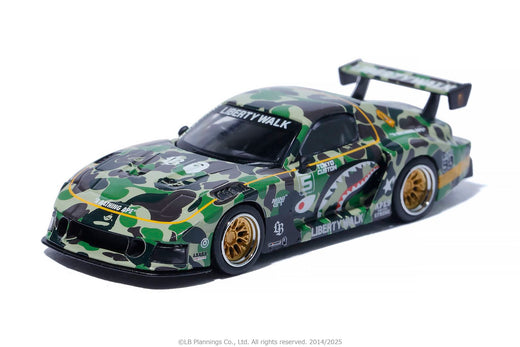 【 BAPE X LBWK 】MINI GT ABC CAMO FD RX7 1/64