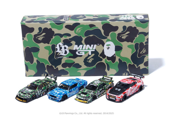 BAPE X LBWK 】NISSAN 1/64 4PCS SET | bape.com
