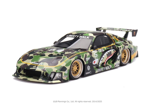 【 BAPE X LBWK 】MINI GT ABC CAMO FD RX7 1/18 SPECIAL PREORDER