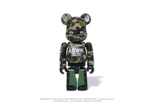 【 BAPE X LBWK 】LIVAKEN KUN ABC CAMO BE@RBRICK 100%&400%