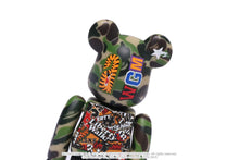 【 BAPE X LBWK 】LIVAKEN KUN ABC CAMO BE@RBRICK 100%&400%