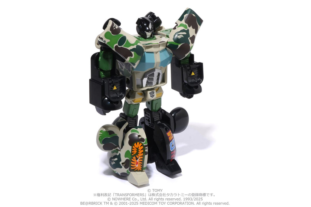 BAPE X TRANSFORMERS X BE@RBRICK 】ABC CAMO SHARK CONVOY 400