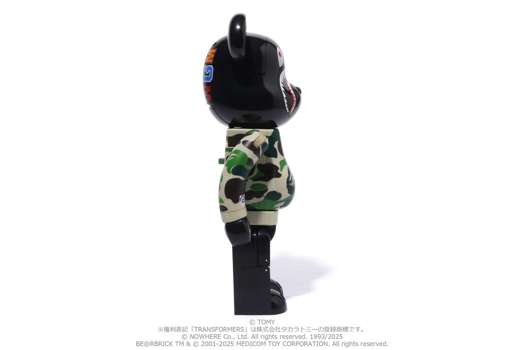 BAPE X TRANSFORMERS X BE@RBRICK 】ABC CAMO SHARK CONVOY 400 BAPE X TRANSFORMERS X BE@RBRICK 】ABC CAMO SHARK CONVOY 400