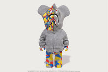【 BAPE X MEDICOM TOY 】30TH ANNIV.SHARK HOODIE BE@RBRICK 100%&400%