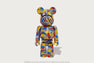 【 BAPE X MEDICOM TOY 】30TH ANNIV.SHARK HOODIE BE@RBRICK 100%&400%