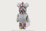 【 BAPE X MEDICOM TOY 】30TH ANNIV. SHARK HOODIE BE@RBRICK 1000%