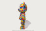 【 BAPE X MEDICOM TOY 】30TH ANNIV. SHARK HOODIE BE@RBRICK 1000%