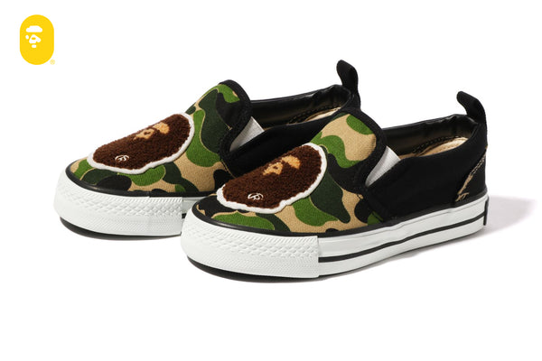ABC CAMO APE HEAD PATCH SLIP ON | bape.com
