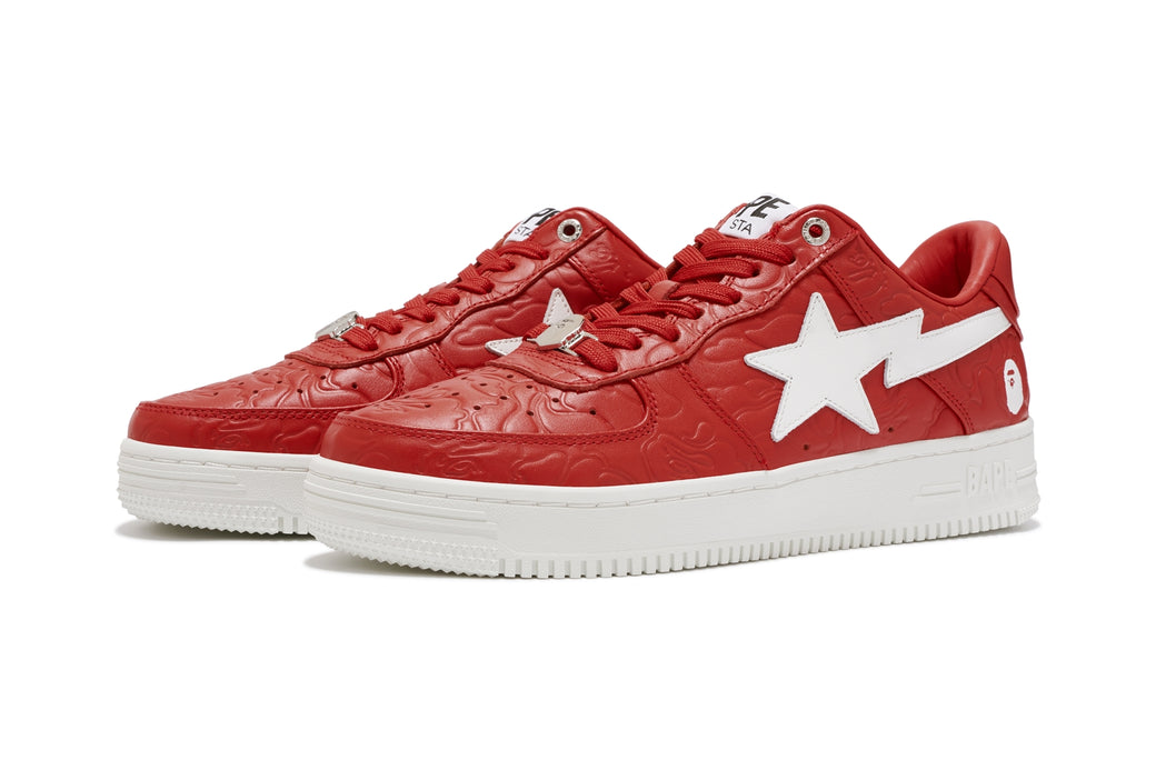 BAPE STA 赤スニーカー 23センチ アベイシングエイプ 直営店販売