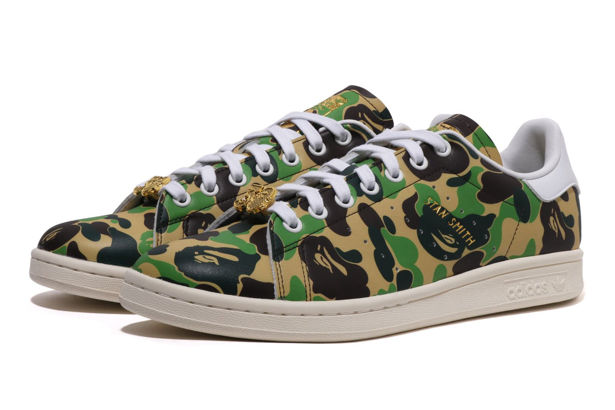 【 BAPE X ADIDAS 】STAN SMITH BAPE ABC CAMO