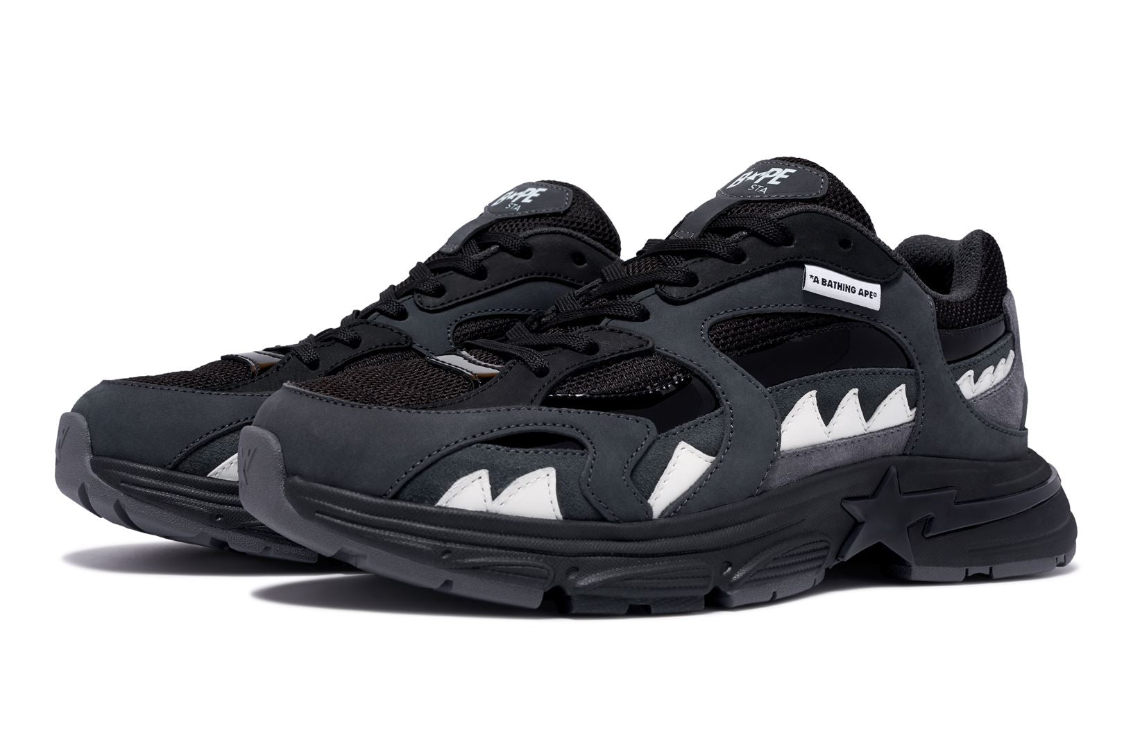 【A BATHING APE】3色展開 BAPE SHARK STA #1 UNISEX 要在庫確認 0ZXSHMX91305MBLZ-pdp-1.jpg?v=