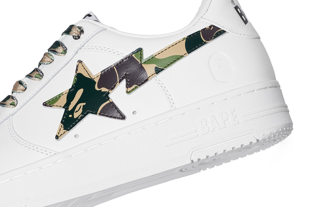 Sneakers Abc Bapesta Low Abc Camo Green Bape Shoes Low ABC CAMO