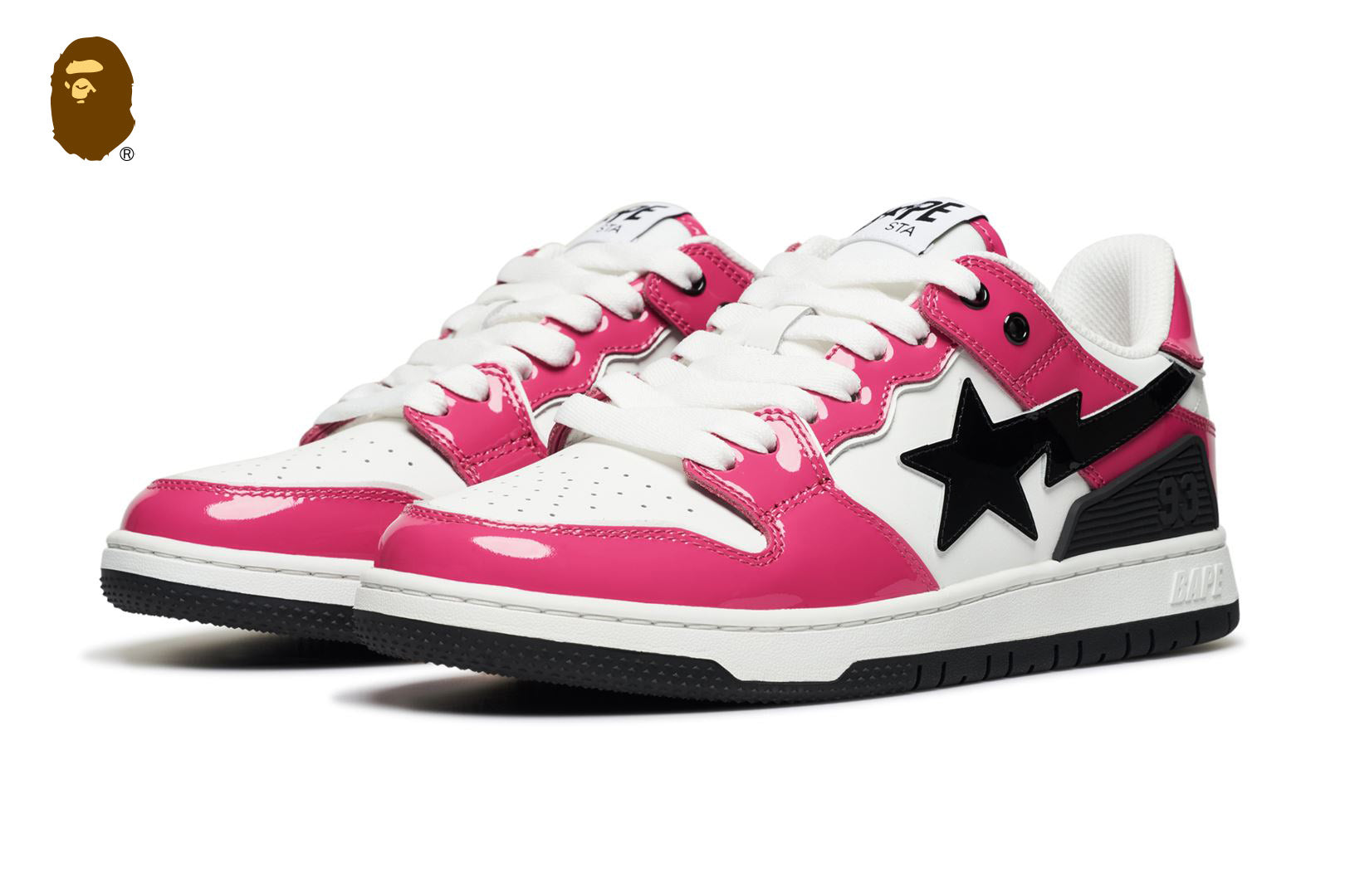 BAPE キッズ スニーカー レッド/ホワイト16cm 1個のみ 001FWK801311M_PNK_A_e5833d83-