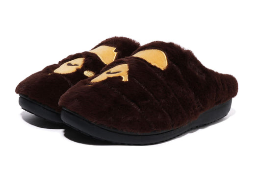 【 BAPE x SUBU 】APE HEAD PUFFER SANDALS