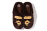 【 BAPE x SUBU 】APE HEAD PUFFER SANDALS