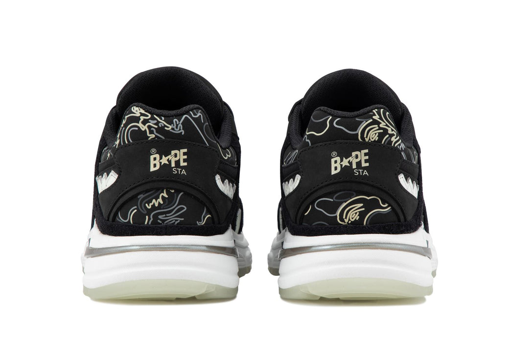 希少★ベビーマイロ★BAPE BAPESTA スウェットスタジャン ブラック A BATHING APE® Shark BAPE STA | Bape official website – INT