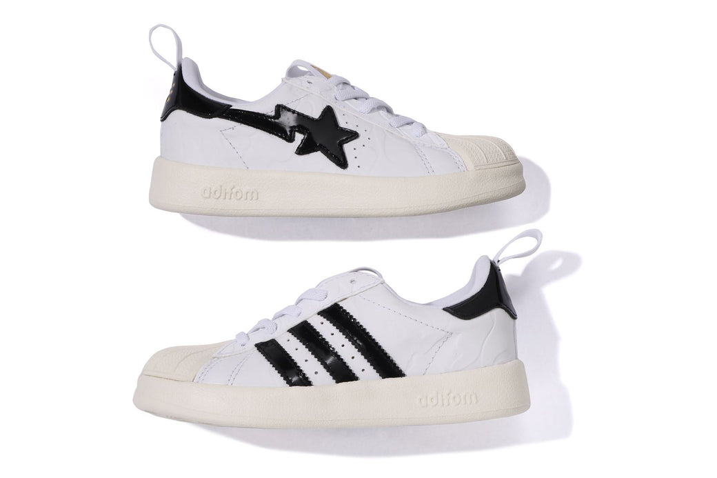 A BATHING APE adidas superstar キッズスニーカー A BATHING APE® x adidas OriginalsSUPERSTAR 80S | 株式会社