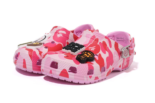 【 BAPE X CROCS 】CLOG