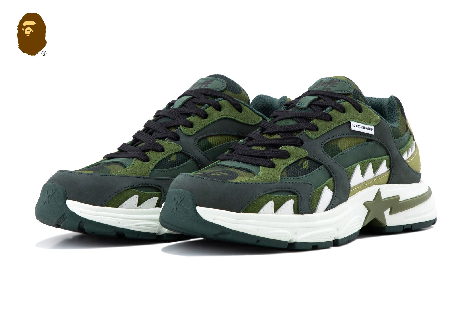 【A BATHING APE】3色展開 BAPE SHARK STA #1 UNISEX 要在庫確認 A BATHING APE】3色展開 BAPE SHARK STA #1 UNISEX 要在庫確認