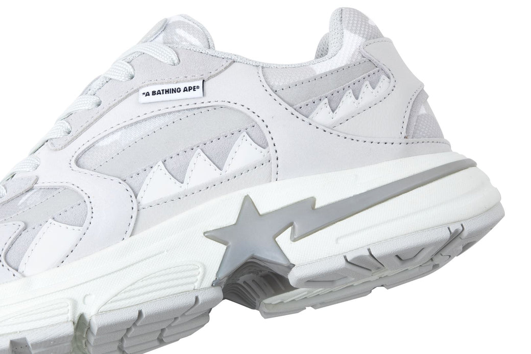 A BATHING APE Bape sta Low Shark ホワイト○関税・送料無料○ A Bathing Ape Shark Bape Sta Low | 001FWH301012XWHT | white